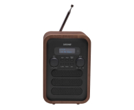 Denver Radio retro DAB+/FM Denver DAB-48 drewno+szary front - 1535079 - zdjęcie 2